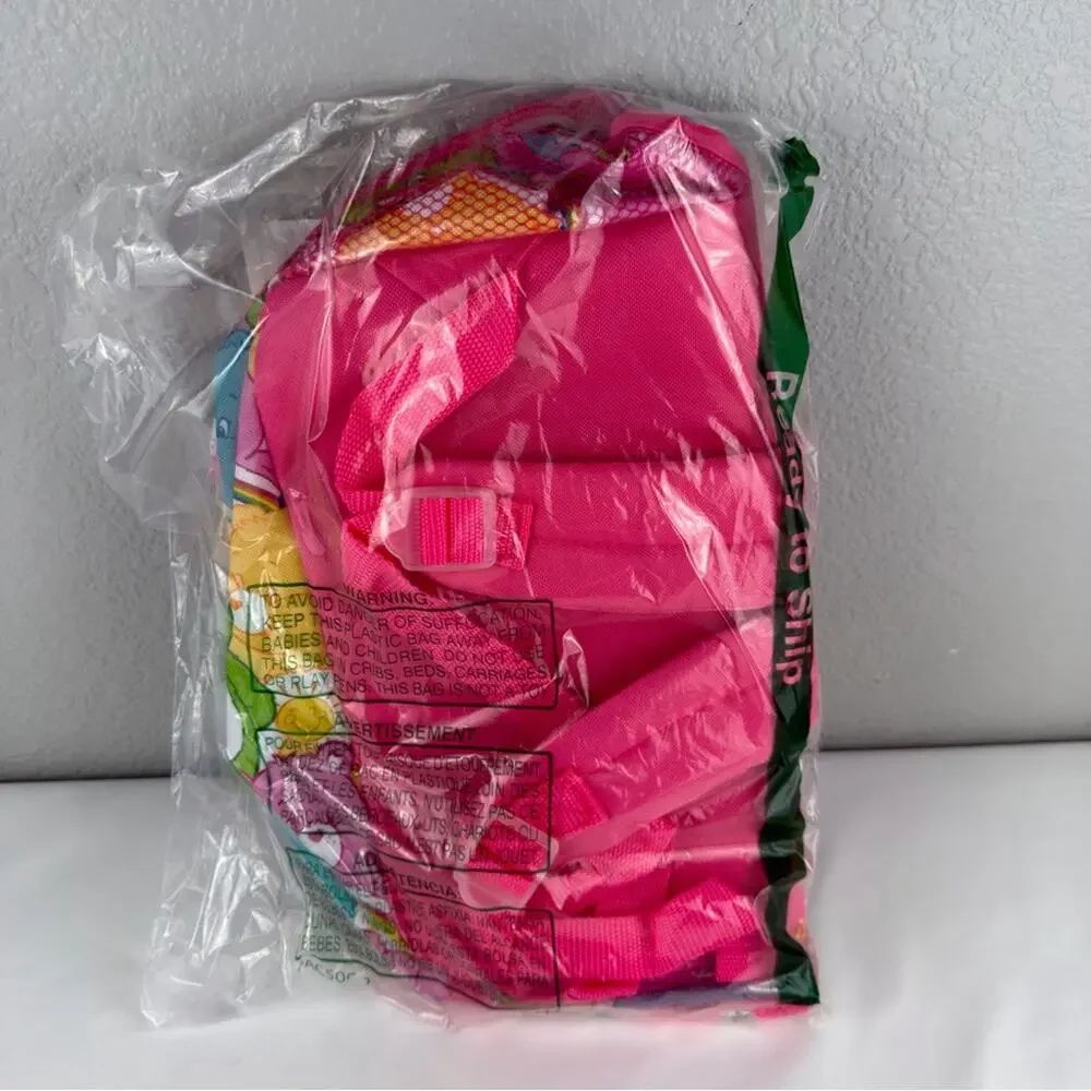 NWOT Care Bears Characters Backpack for School - 16